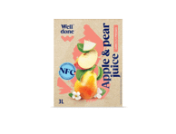 Obuolių ir kriaušių sultys WELL DONE, 3 l