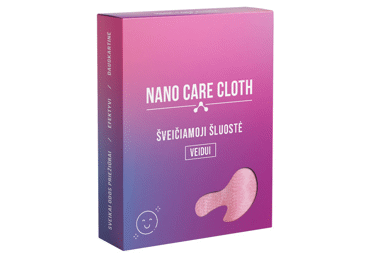 Šveičiamoji veido šluostė NANO CARE, 1 vnt. - 1