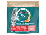 Sausas kačių ėdalalas ONE STERILCAT su lašiša, 1.4 kg