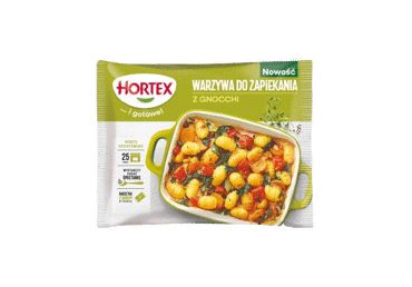 Šaldytos orkaitėje kept. daržovės su njokiais HORTEX, 450 g