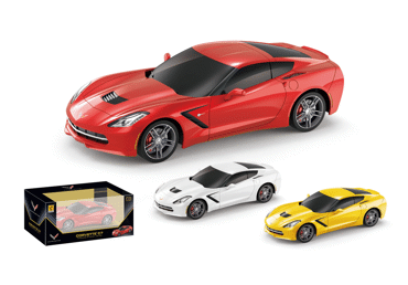 Žaislinis automobilis Corvette C7, 1:24, 1 vnt.