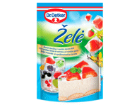 Skaidri želė DR. OETKER, braškių ir vanilės skonio, 72 g