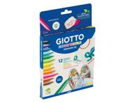 Flomasteriai GIOTTO, 12 spalvų, 12 vnt.