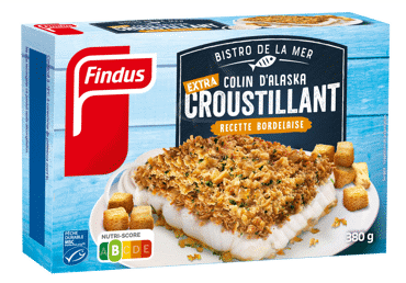 Rudagalvė menkė, ypač traški FINDUS, 380 g, 380 g