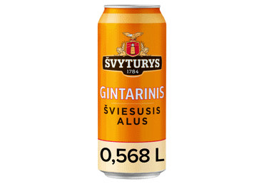 ŠVYTURIO GINTARINIS alus, 568 ml