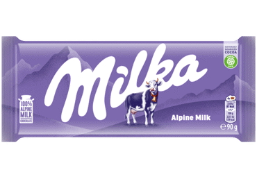 Pieninis šokoladas MILKA, 90 g - 3