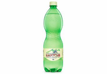 Gazuotas natūralus mineralinis vanduo NABEGHLAVI, 1 l