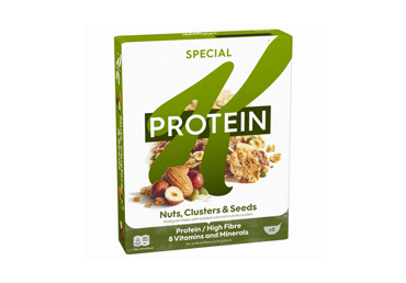 Dribsniai KELLOGG'S PROTEIN NUTS & SEEDS, 330 g