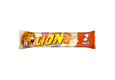 Vafliniai batonėliai LION WHITE, 2 vnt., 60 g