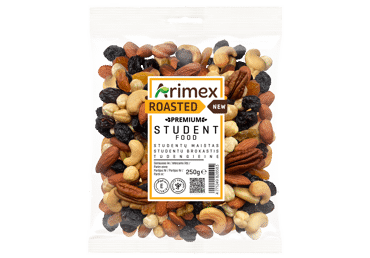 Kepintų riešutų miš. su džiovintais vaisiais ARIMEX PREMIUM, 250 g