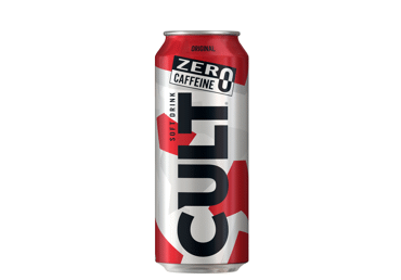 Gazuotas gėrimas CULT ORIGINAL ZERO CAFFEINE, 500 ml
