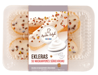 Ekleras su maskarponės sūrio kremu, 100 g
