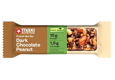 Baltyminis riešutų batonėlis MaxiNutrition DARK CHOCOLATE, 46 g - 2