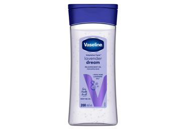 Kūno aliejus VASELINE LAVENDER, 200 ml