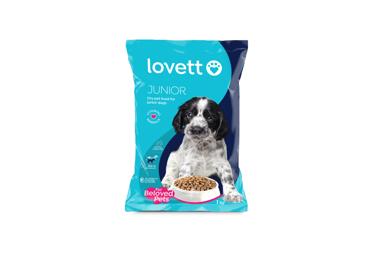 Sausas šuniukų ėdalas LOVETT, 1 kg