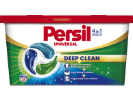Skalbiamosios kapsulės PERSIL DISCS UNIVERSAL, 13 skalb., 13 vnt.