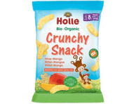 Ekologiški sorų traškučiai su mangais HOLLE, nuo 8 mėn., 25 g