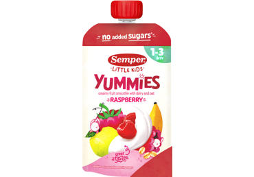 SEMPER YUMMIES RTE su avietėmis, 12mėn. 120g