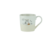 Puodelis ILAJA FUNNY CATS, 390 ml