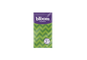 Vienkartinės nosinaitės BLOOM COMFORT, 3 sl., 1vnt. - 2