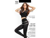 Moteriškos pėdkelnės  INC Velvet Slim100, nero, 3 dydis