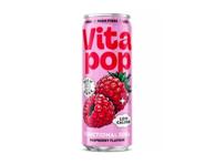 Gazuotas funkcinis gėrimas VITA POP (RASPBERRY), 330 ml