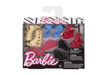 Lėlės bateliai BARBIE, 1 vnt. - 1