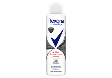 Moteriška purškiamasis dezodorantas REXONA ACTIVE PROTECTION, 150 ml