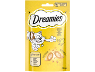 Kačių skanėstai DREAMIES su sūriu, 60 g