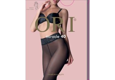 Moteriškos pėdkelnės ORI MIRACLE 40 , 2 dydis, neutro