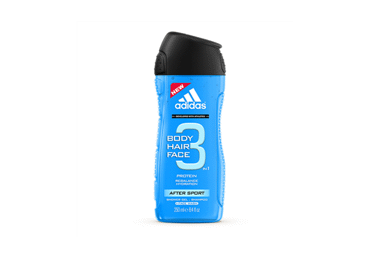 Vyriškas kūno ir plaukų prausiklis ADIDAS AFTER SPORT, 250 ml Vyriškas kūno ir plaukų prausiklis ADIDAS AFTER SPORT, 250 ml