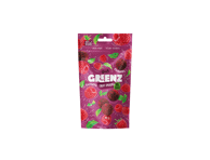 	Vaisių ir sėklų užkandžiai RŪTA GREENZ su avietėmis, 80 g