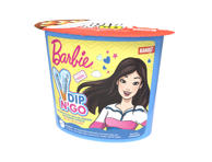 Duonos lazdelės su tep. kremu DIP'N GO!BARBIE, mėlynių sk., 55 g