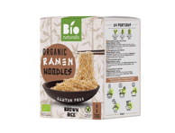 Rudųjų ryžių ramenas BIONATURALIS, 280 g