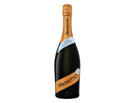 Nealkoholinis putojantis baltasis sausas vynas MIONETTO, 750 ml