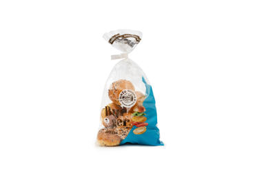Atitirpintos mini mėsainių bandelės, 320 g