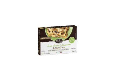 Šaldyta lazanija VIA EMILIA su kietuoju sūriu, sūrio padažu ir grybais, 300 g - 2