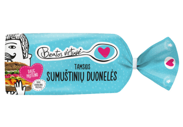 Tamsios sumuštinių duonelės BEATOS VIRTUVĖ, 210 g
