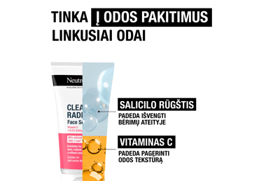 Veido šveitiklis NEUTROGENA CLEAR&RADIANT, 150 ml - 3