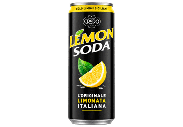 Gazuotas gėrimas CRODO LEMON SODA, 330 ml