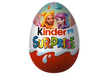 Šokoladinis kiaušinis KINDER SURPRISE PINK MERMAIDS, 20 g