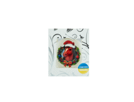 Stiklinis Kalėdų eglės žaisliukas, 8cm