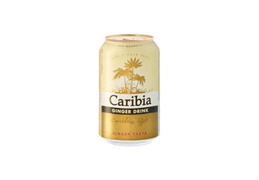 Gaz.imbierinio alaus sk.gaivusis gėrimas CARIBIA GINGER BEER, 330 ml