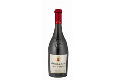 Raudonasis sausas vynas CHEMIN DES PAPES GRENACHE-SYRAH, 750 ml