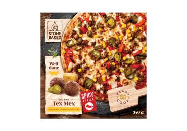 Šaldyta pica WELL DONE TEX MEX, 340 g
