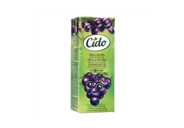 Vynuogių nektaras CIDO (50%), 200 ml Vynuogių nektaras CIDO (50%), 200 ml