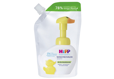 HiPP Babysanft prausimosi putos, papildymas 250ml