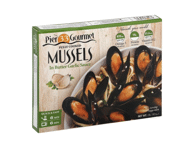 Šaldytos mėlynosios midijos PIER 33 česnakų, sviesto padaže, 454 g