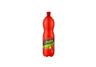 Gazuotas citrinų ir braškių skonio gėrimas ENJOY, 1,5 l