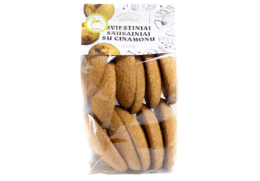 Sviestiniai sausainiai su cinamonu, 250 g